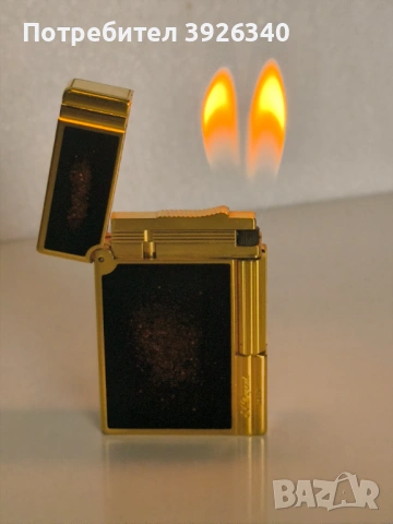 S.T.Dupont Gatsby златен прах двоен пламък 