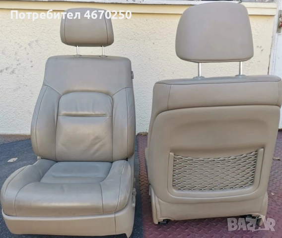 Продавам перфектни кожени седалки от Toyota Land Cruiser 200., снимка 5 - Аксесоари и консумативи - 54965268