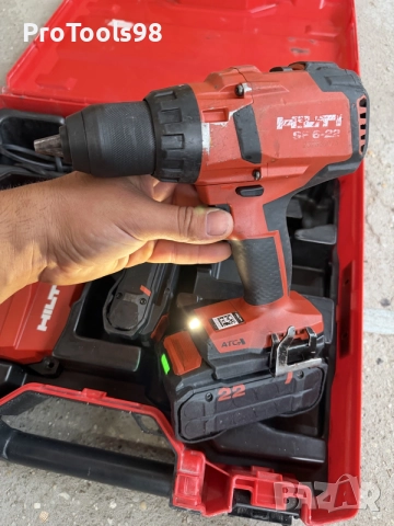 Hilti SF 6-A22 nuron 2023г. 1х5,1Аh /1x4Ah, снимка 2 - Винтоверти - 55255388