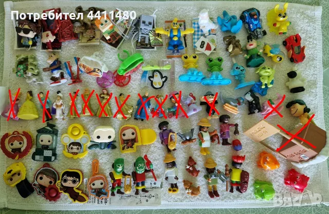 Играчки Kinder Joy, Kinder Surprise и други