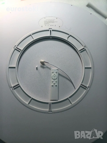 LED таванна лампа MOONSEA 80W, 80 см, голяма плоска димируема LED плафониера с дистанционно управлен, снимка 9 - Лампи за таван - 54742629