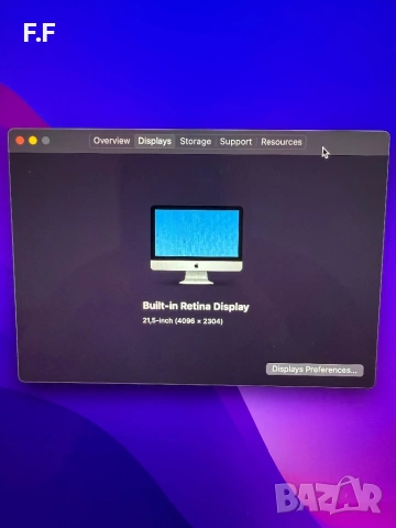iMac 21.5 late 2015 retina 4k, снимка 6 - За дома - 54823306
