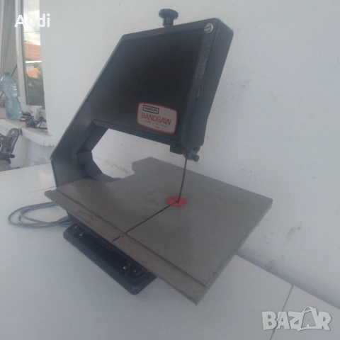 Настолен немски банциг. BANDSAW мощност 255W Тел.0897553557 Изпращам по Еконт с преглед и тест. Дост, снимка 2 - Триони и циркуляри - 55162063