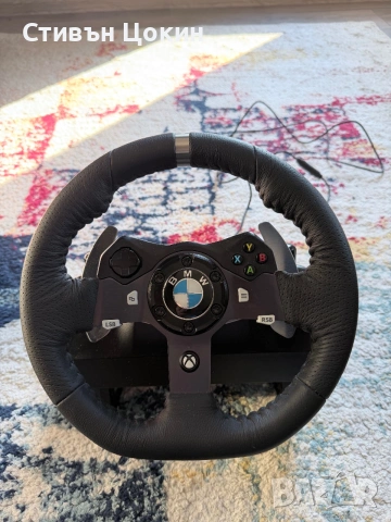 Волан LogiTech G 920 + Shifter , снимка 2 - Джойстици и геймпадове - 55071859