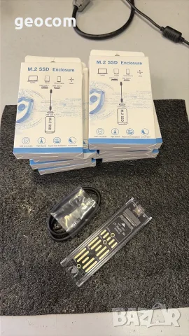 M2 SSD nVme caddy to USB Type-C (Ново,Комплект)