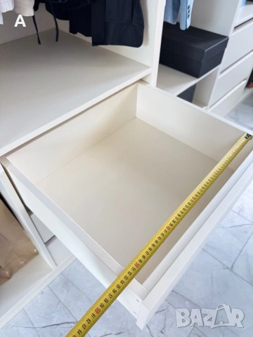 Луксозен гардероб по поръчка от MDF + LED Осветление, снимка 9 - Гардероби - 55153783