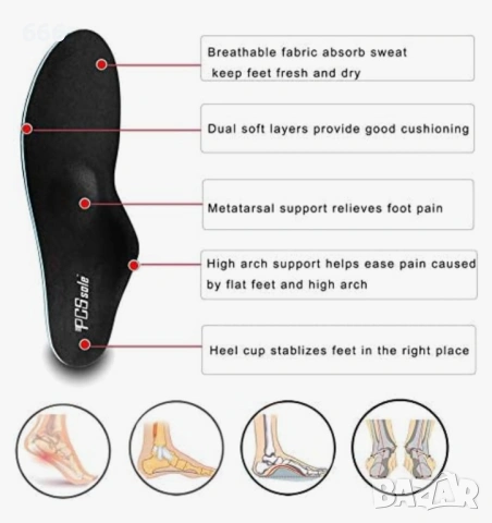 Ортопедични стелки 5.5 25см, снимка 7 - Други - 54214790