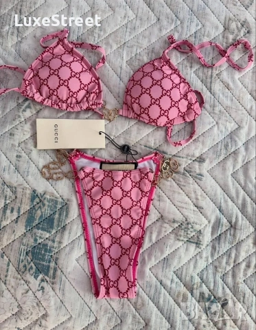 Gucci 🔥Fendi🔥 Versace 🔥 Louis VUITTON 🔥Дамски Бански , снимка 2 - Бански костюми - 54690924