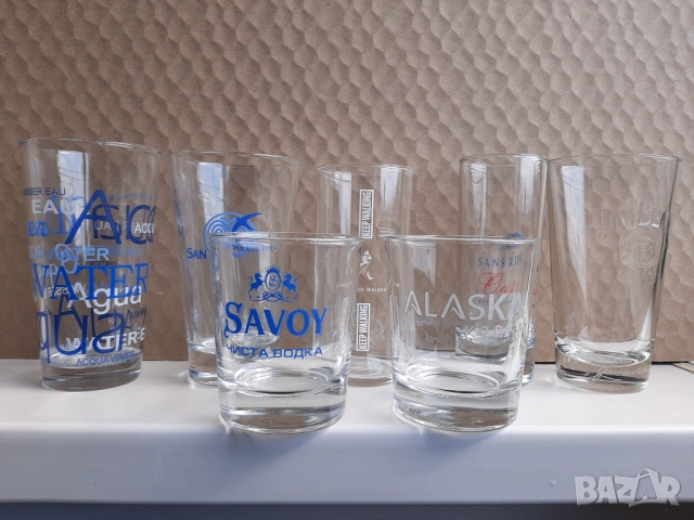 Чаши за вода, уиски, водка, узо, снимка 12 - Чаши - 47805662