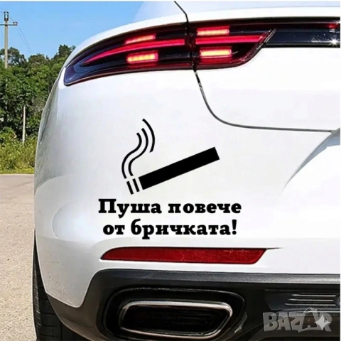Стикер за автомобил/ кола за мъж, снимка 11 - Аксесоари и консумативи - 45332022
