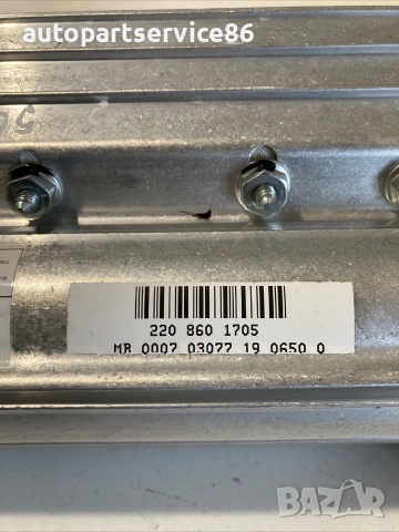 Управляващ модул табло за Mercedes W220 S500 (2003) 2208601705, снимка 2 - Части - 55188751