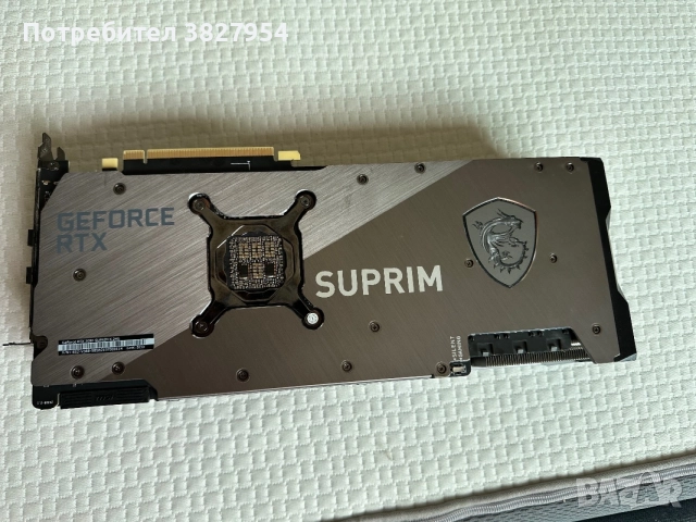 MSI GeForce RTX 3090 SUPRIM X 24GB Graphics Card , снимка 4 - Геймърски - 55055431