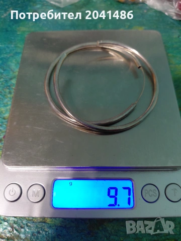 Големи сребърни халки, снимка 3 - Обеци - 54991132