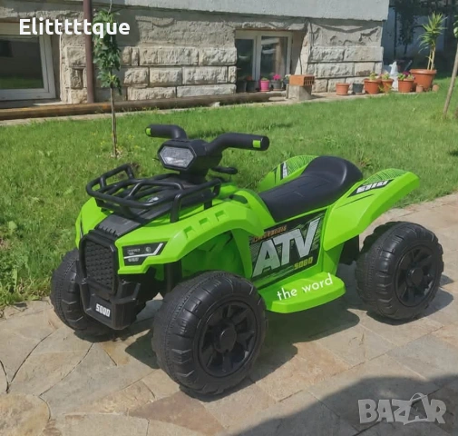 Детско акумулаторно ATV NV-J320 6V – LED светлини, USB музика и офроуд приключения за деца
