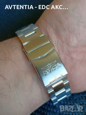 Часовник Invicta Prodiver 200м, Roulette design, механизъм Seiko/Hattori/TMI, корона на винт, 40мм, снимка 5 - Мъжки - 54582651