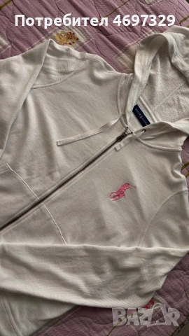 Ralph Lauren zip up, снимка 2 - Суичъри - 54401997