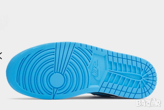 Nike Air Jordan 1 AJ1 Low University номер 46 оригинални кецове / маратонки , снимка 8 - Маратонки - 54253670