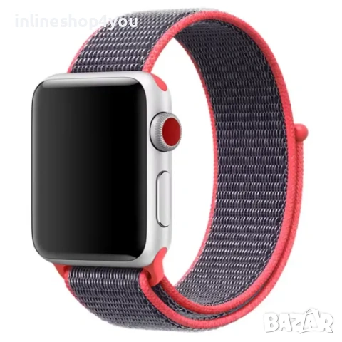 Каишка Sport Loop за Apple Watch 11 | 10 | 9 | 8 | 7 | SE, снимка 4 - Каишки за часовници - 55244404