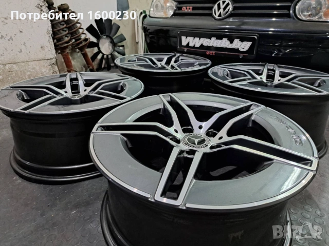 Оригинални AMG джанти 19" Mercedes, снимка 6 - Гуми и джанти - 54675003