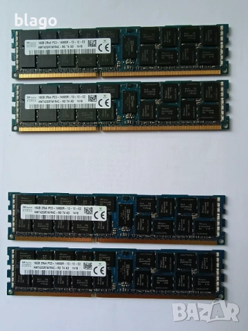 64 ГБ RAM HYNIX ECC 1866 Mgh 4X16(14900R)