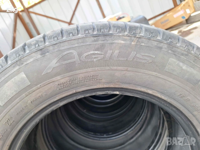 6 бр. запазени летни гуми Michelin Agilis 195/75 R16С, снимка 9 - Гуми и джанти - 54625866