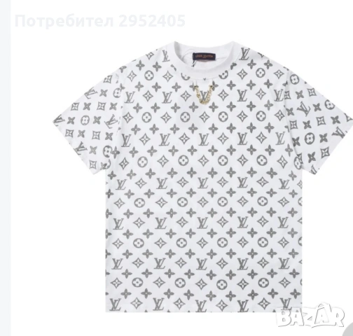 Дамски тениски Louis Vuitton , снимка 4 - Тениски - 54395312