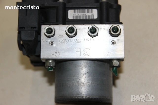 ABS модул Opel Corsa C (2000-2006г.) 0265231583 / 0265800443 / 0 265 231 583 / 13182319, снимка 4 - Части - 54976198