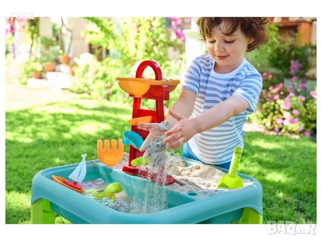 НОВИ!  Маса за игра с пясък и вода голяма с аксесоари Playtive, снимка 2 - Други - 55124650