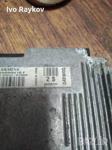 Компютър Daewoo Matiz 0.8i 2003г. K115000010F , 96259124, снимка 4 - Части - 55063893
