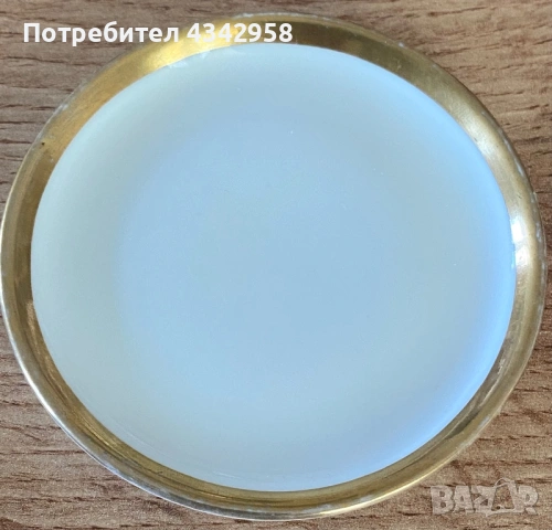 Винтажна порцеланова чаша с чинийка Rosenthal & Oscar Schlegelmilch (1920-те години)., снимка 5 - Антикварни и старинни предмети - 54426959