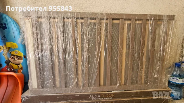 Легло IKEA Sundvik сиво-кафяво, снимка 4 - Кошарки - 55415651