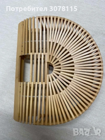 Дървена лятна чанта 