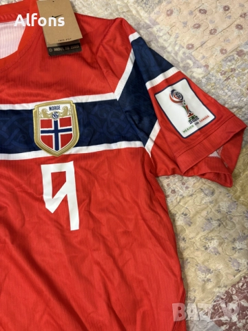 Оригинална Тениска Nike Haaland Световно 2026, снимка 4 - Тениски - 55503105