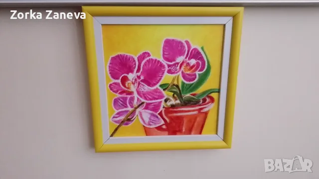 Картина,рисувана на платно, снимка 3 - Картини - 49984290
