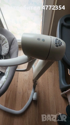 електрическа бебешка люлка, снимка 2 - Детски люлки - 53987444