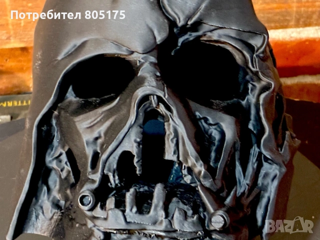 Star Wars. Darth Vader pyre melted helmet, снимка 3 - Колекции - 54544912