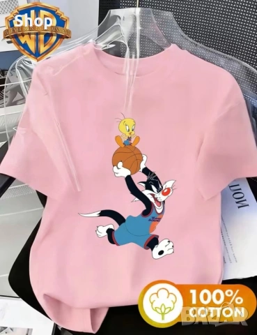 Дамска тениска от 100% памук