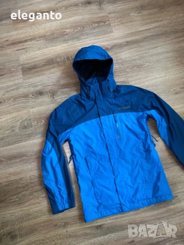 Мъжко  hardShell  яке Columbia Pouring Adventure II OmniTech Jacket , S размер, снимка 3 - Якета - 54619594