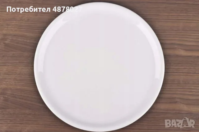 Комплект от 2 плоски чинии - плата за пица Ø32 см, снимка 2 - Чинии - 55528948