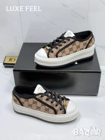 Gucci ⚜️Дамски Кецове , снимка 13 - Кецове - 55605929