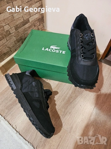Мъжки обувки маратонки Lacoste 43 и 44 номер, снимка 5 - Маратонки - 54614502