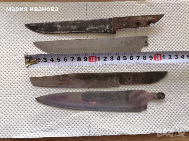 Лот стари ножове за реставрация