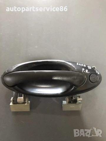 Външна дръжка за предна дясна врата черна за Saab 9-5 (2002–2007) 5510078