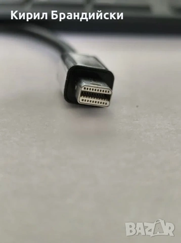 Преходник Mini Dislay Port към HDMI , mini DP - HDMI, снимка 2 - Кабели и адаптери - 54980057