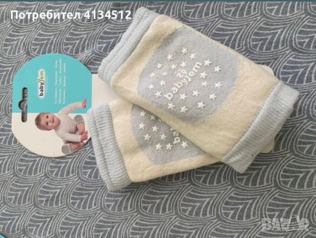Мека детска каска и наколенки, снимка 3 - Други - 54760863