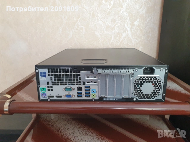 Компютър HP EliteDesk 800 G2 SFF, снимка 2 - За дома - 54554312