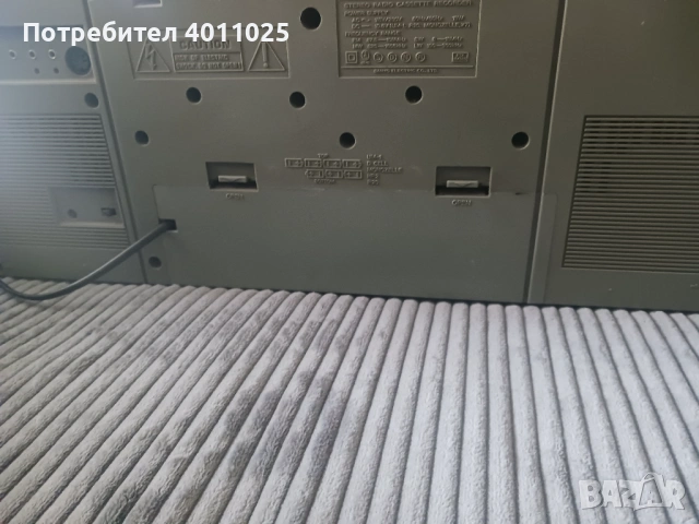 Рядьк Радиокасетофон Sanyo M-W3LU, снимка 5 - Радиокасетофони, транзистори - 54501467