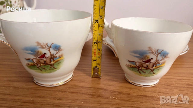 Троен сет за чай Regency -2 броя, снимка 9 - Сервизи - 54011056