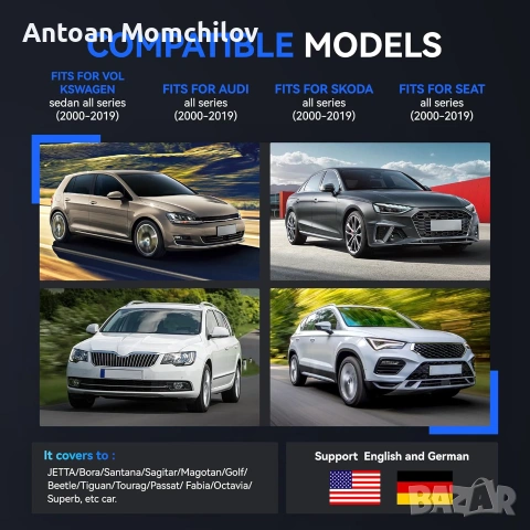 Автодиагностика KONNWEI KW350 OBD2 за VAG, снимка 3 - Аксесоари и консумативи - 55177922