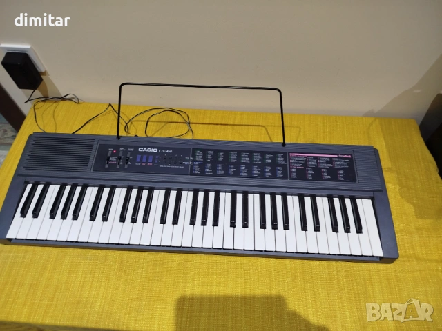 Синтезатор  CASIO  CTK -450, снимка 10 - Синтезатори - 54854882